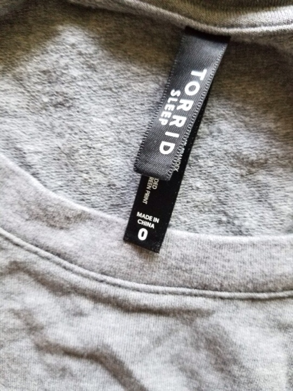 Rare torrid Gray Skull Graphic Pullover with Yellow Lightning - Picture 6 of 7